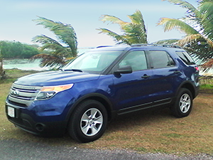 Antigua SUV rental - Ford Explorer