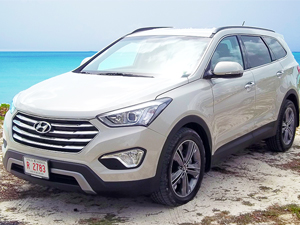 Antigua SUV rental - Hyundai Santa Fe