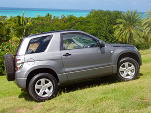 Antigua SUV Rental - Suzuki Vitara